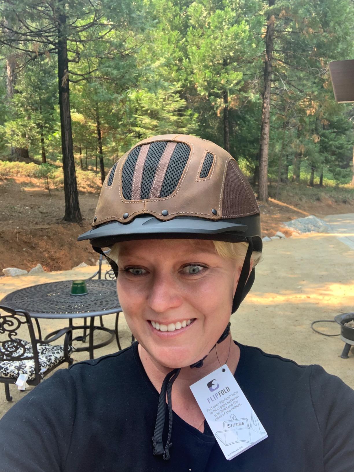 Troxel Sierra Rugged Horse Riding Helmet, Low-Profile, Self-Adjustable Design, Safety Horseback Riding Gear customer photo 2