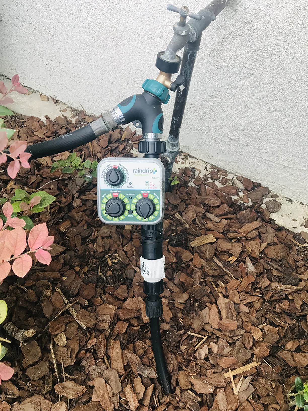 Raindrip R675CT Analog 3-Dial Water, Sprinkler Timer with Rain Delay for Drip Irrigation, Garden, Self-Watering customer photo 1