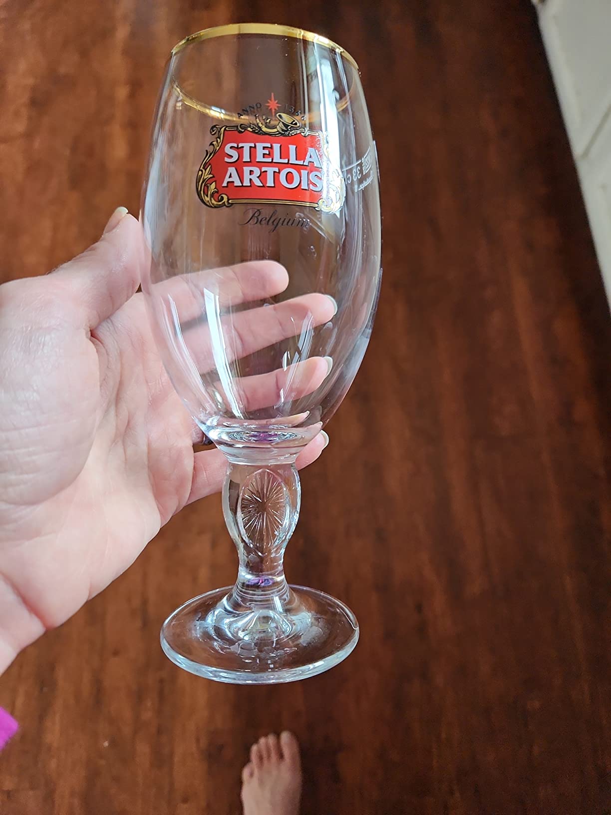 Stella Artois Chalice - 2-Pack Gift Set - Official Product - 33 Cl / 11.2 Oz. Capacity Beer Glasses customer photo 1