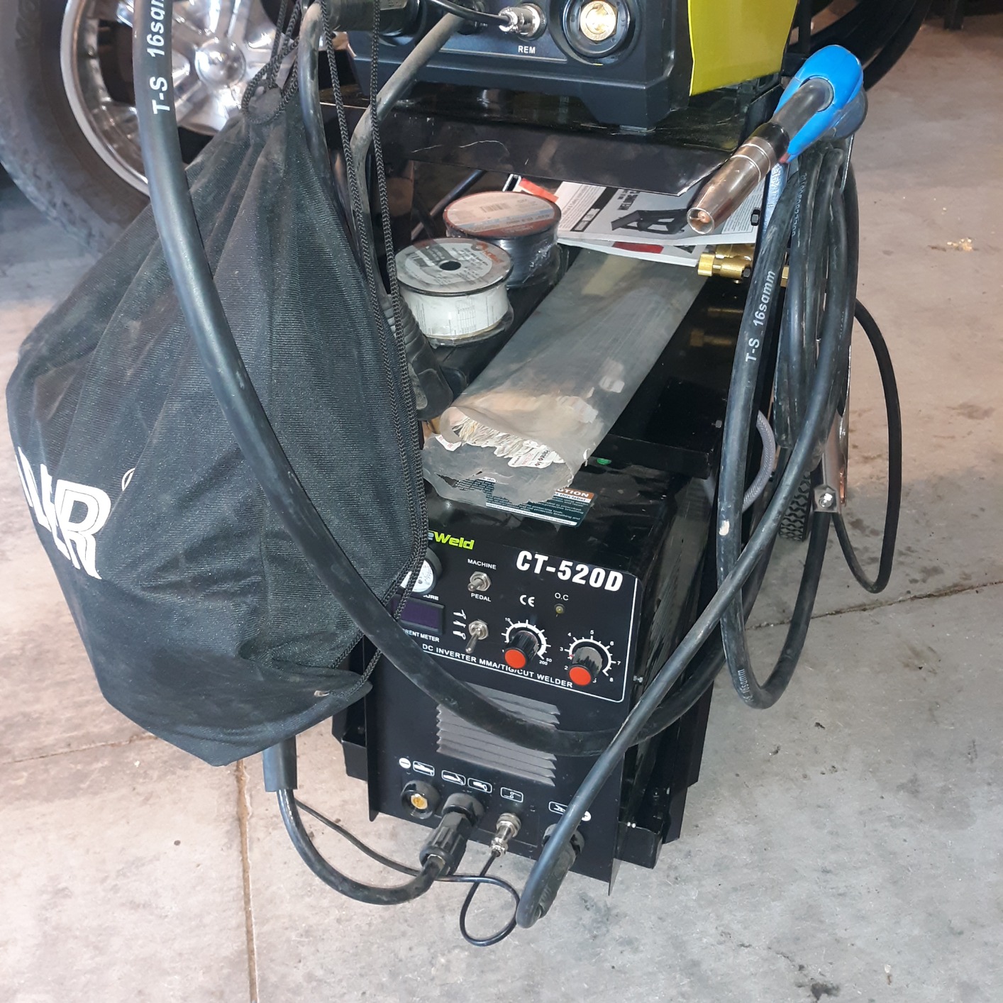 100 lb. Capacity Welding Cart HFJ14 customer photo 2