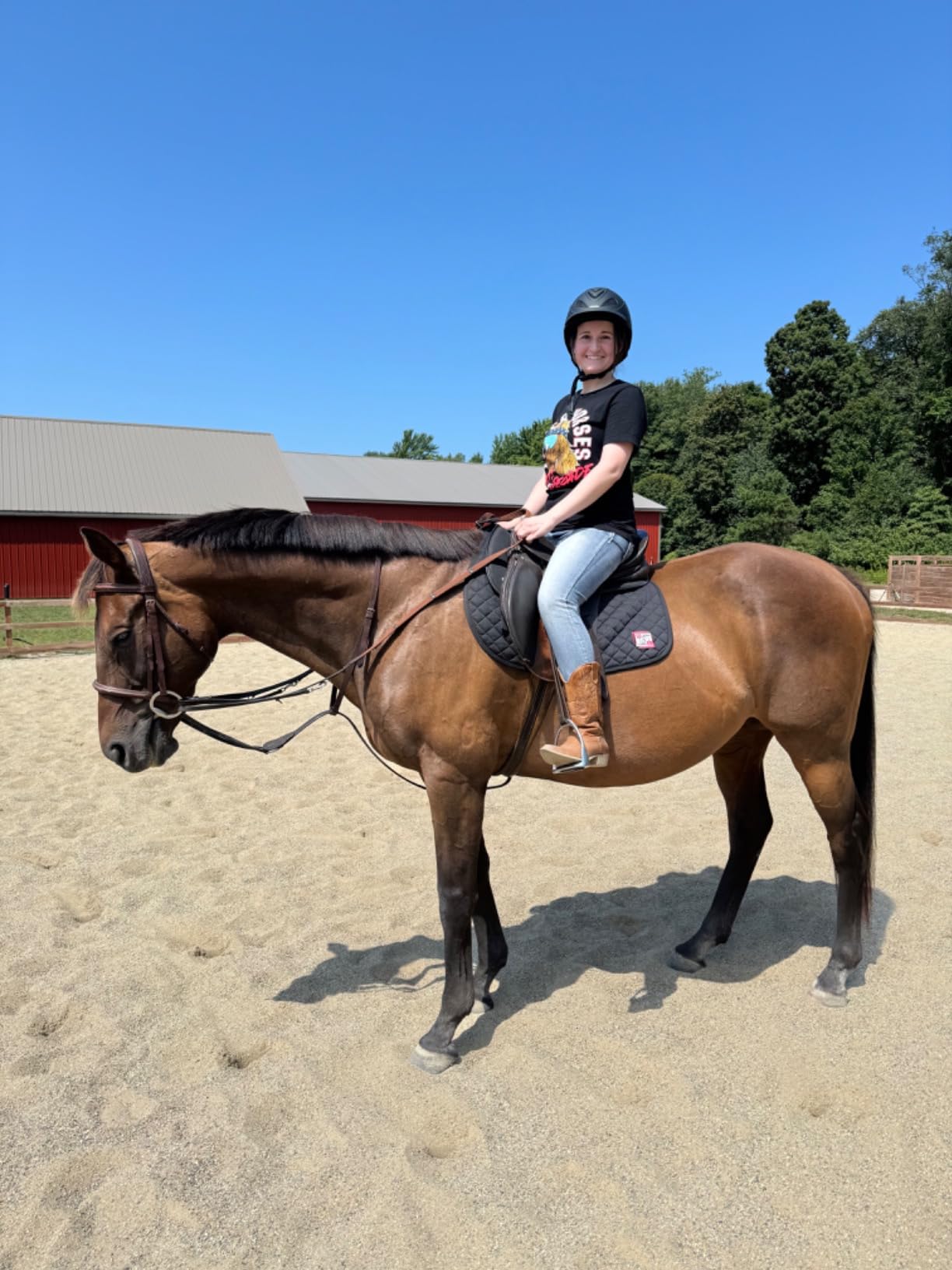 Troxel Very Peri Duratec Liberty Horse Riding Helmet customer photo 1