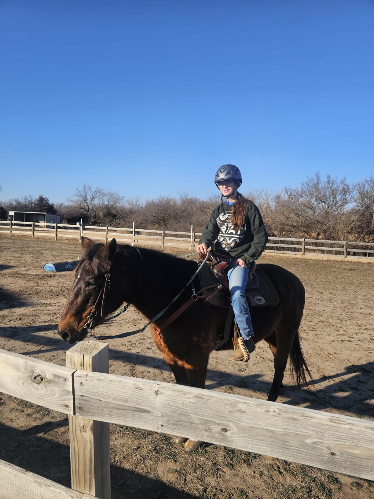 Troxel Rebel Bold Horse Riding Helmet, Low-Profile, Light, Adjustable Design, Safety Horseback Riding Gear customer photo 2