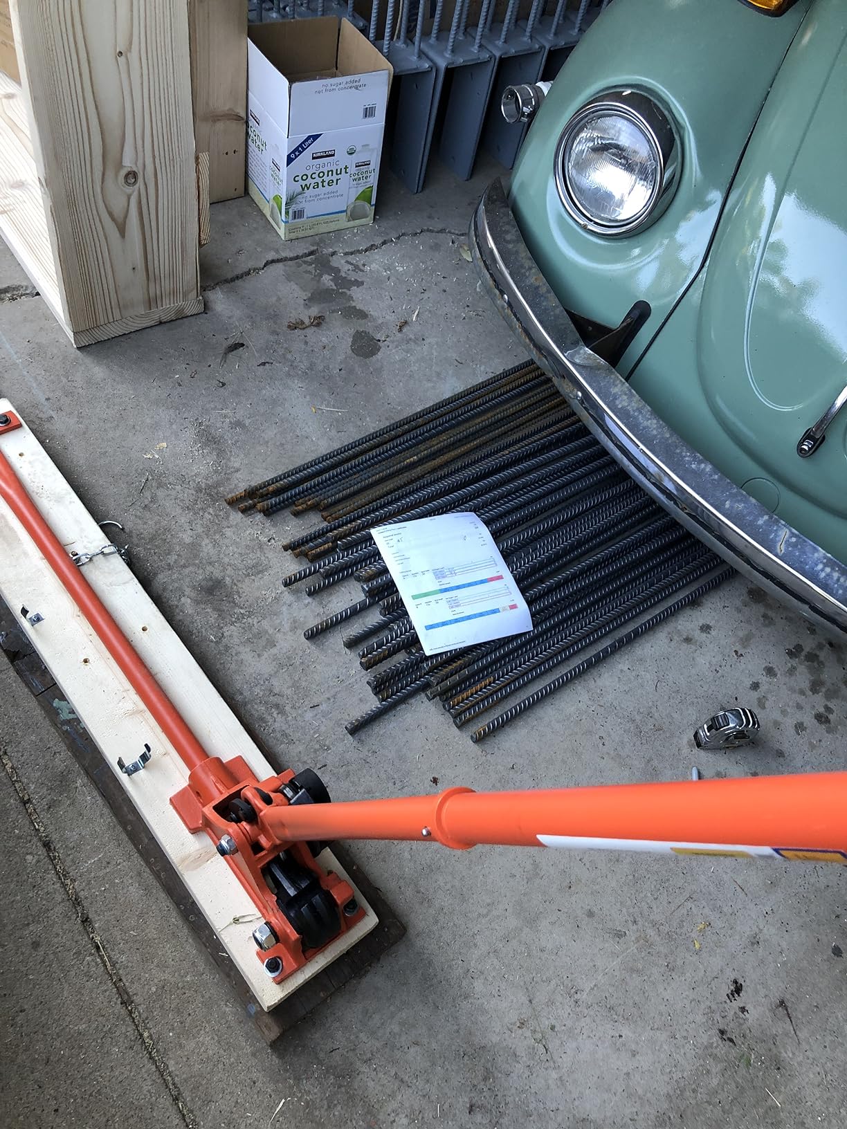 MBC-16B 1 Manual Bender/Cutter, Orange customer photo 2