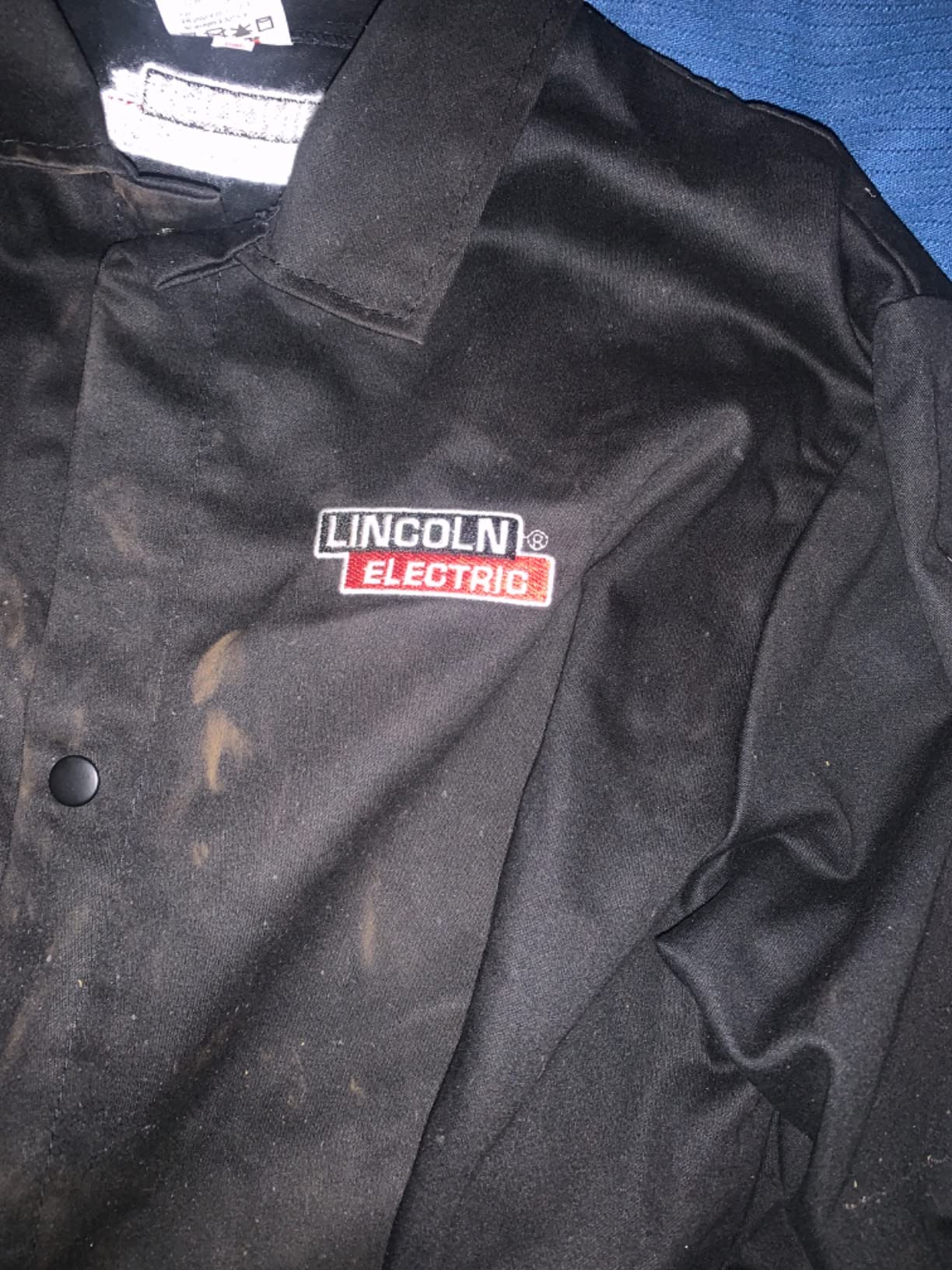 Lincoln Electric Black Flame-Resistant Cloth Welding Jacket customer photo 1