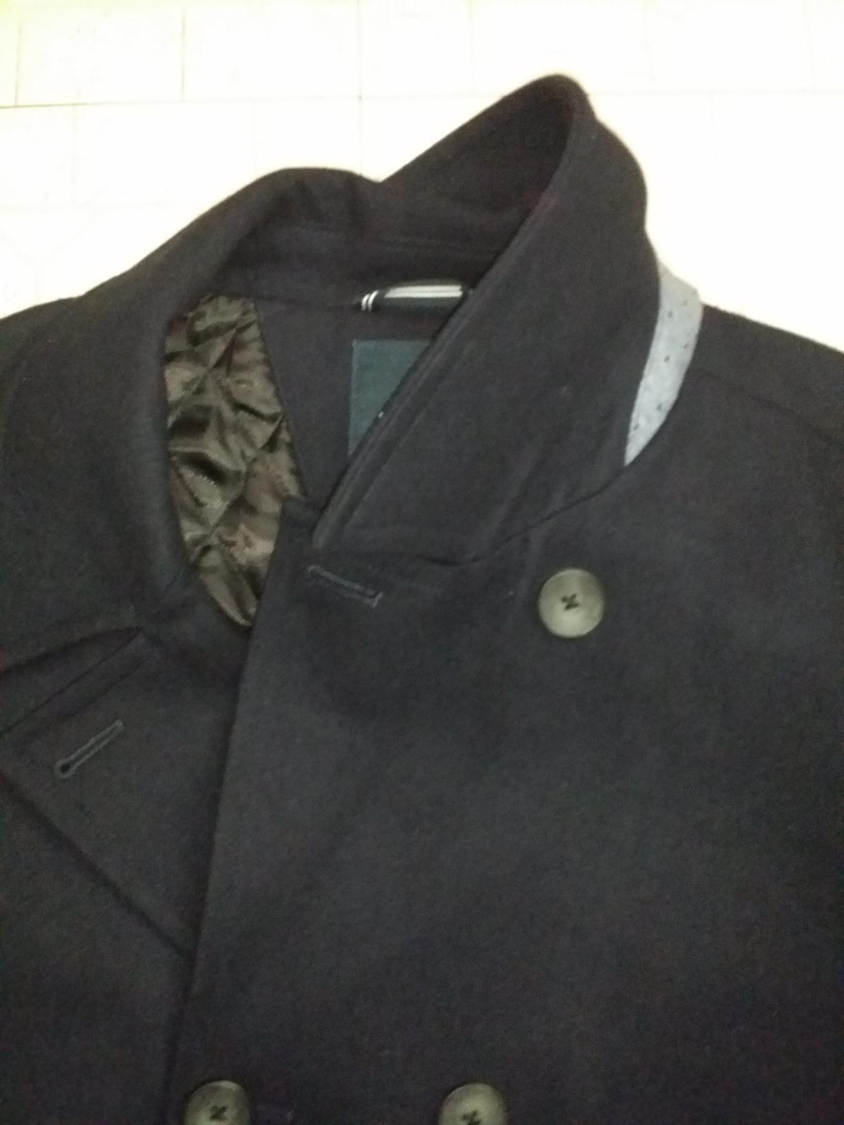 Men's Wool Blend Peacoat - Double-Breasted Winter Coat, Regular, Big & Tall Sizes customer photo 1