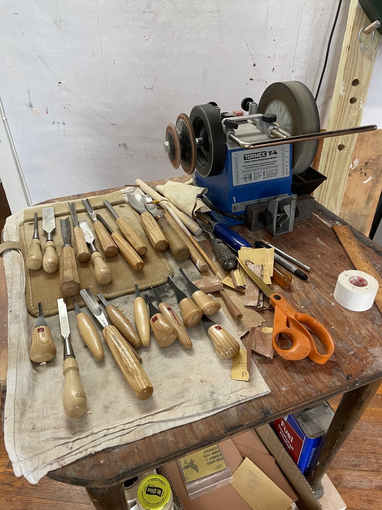 Tormek T-4 - Compact Water Cooled Sharpening System for Edge Tools - US Version - English Handbook customer photo 1