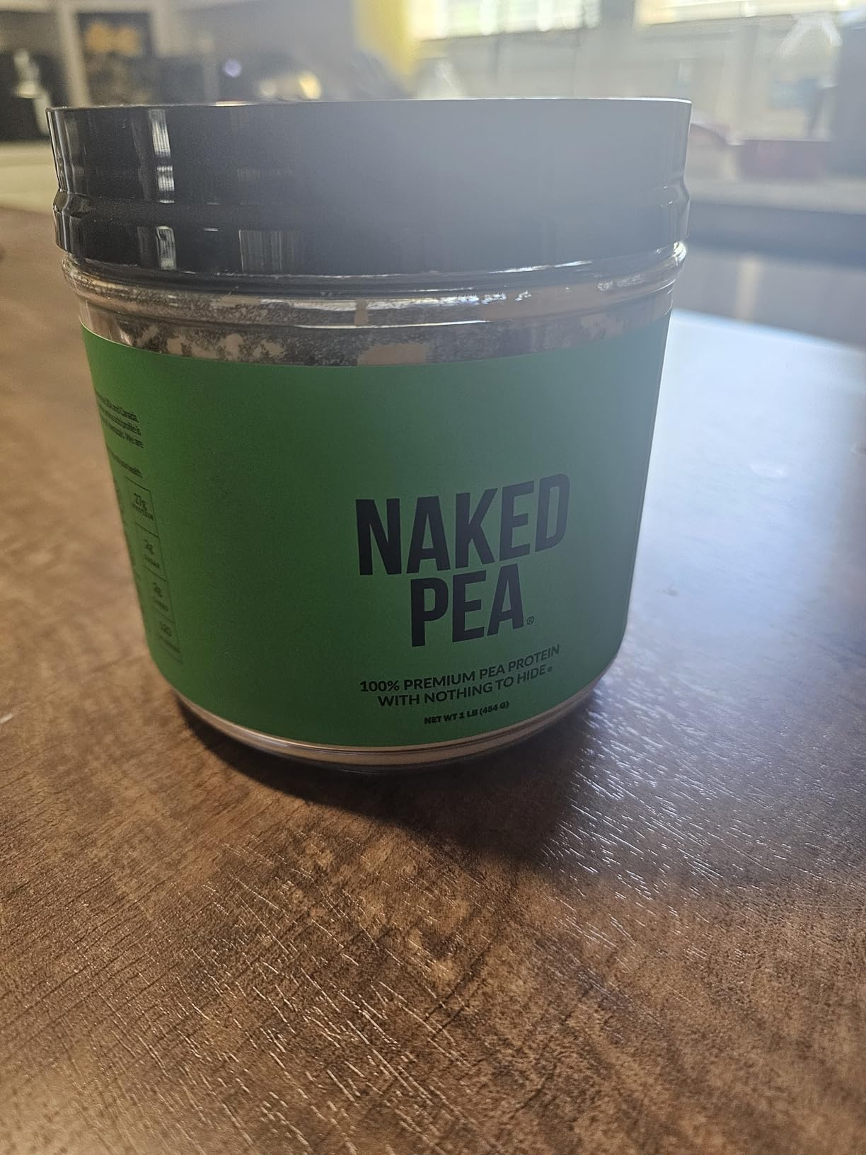 NAKED Pea - 5LB 100% Pea Protein Powder from North American Farms - Unflavored Vegan Pea Protein Isolate - NSF Certified, Plant Protein Powder, Easy to Digest - 76 Servings customer photo 1