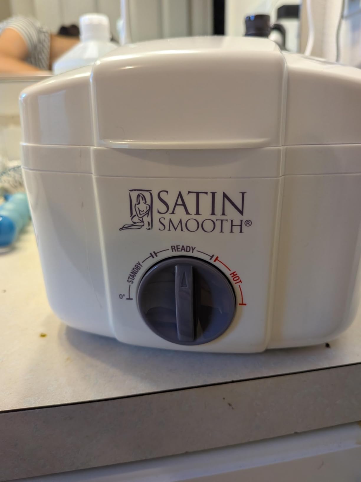 Satin Smooth Professional Single Wax Warmer for Hair Removal - SSW12C, Compact Wax Heater with Adjustable Temperature Control, Ideal for All Waxing Types customer photo 2