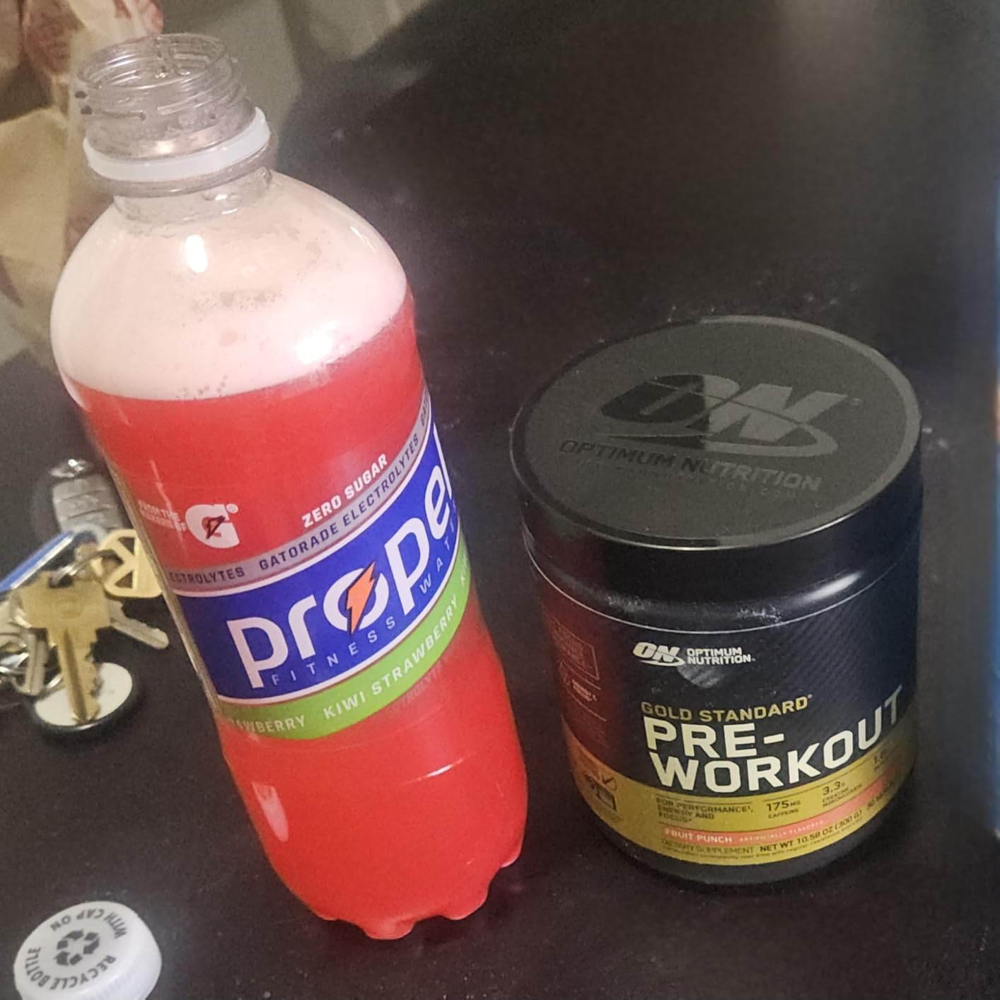 Optimum Nutrition Gold Standard Pre-Workout with Creatine, Beta-Alanine, and Caffeine for Energy, Fruit Punch, 30 Servings customer photo 1