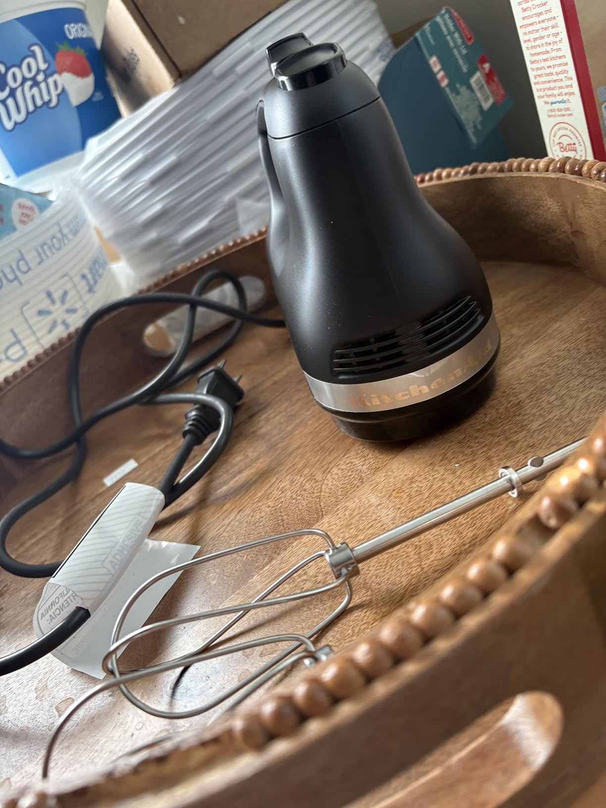 KitchenAid 5 Ultra Power Speed Hand Mixer - KHM512, Ice Blue customer photo 1
