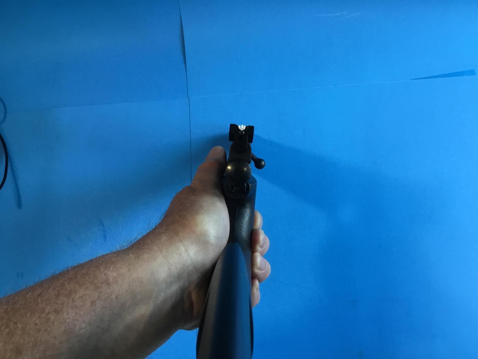 Crosman P1322 American Classic Variable Pump .22-Caliber Pellet Air Pistol - Single Shot Bolt Action - 460 FPS customer photo 2