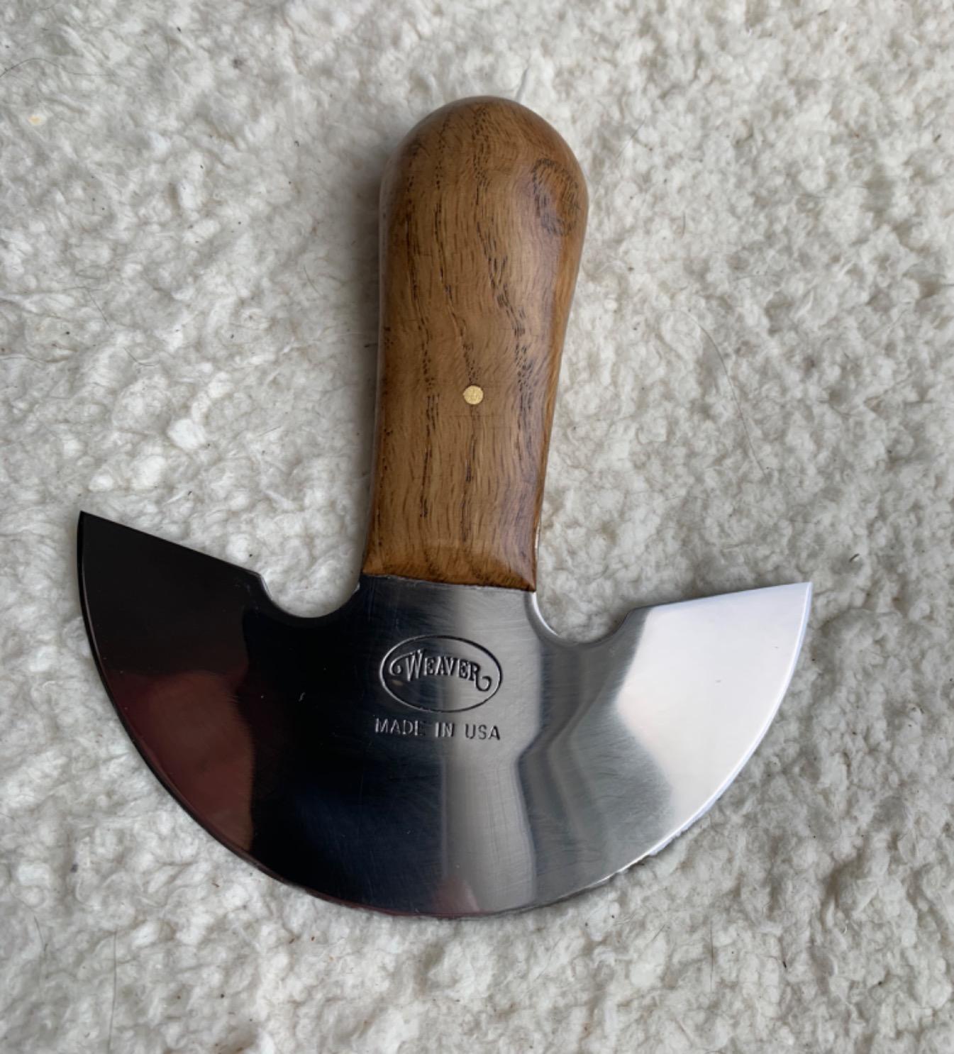 Weaver Leather Supply Master Tool Round Knife, 4-7/8