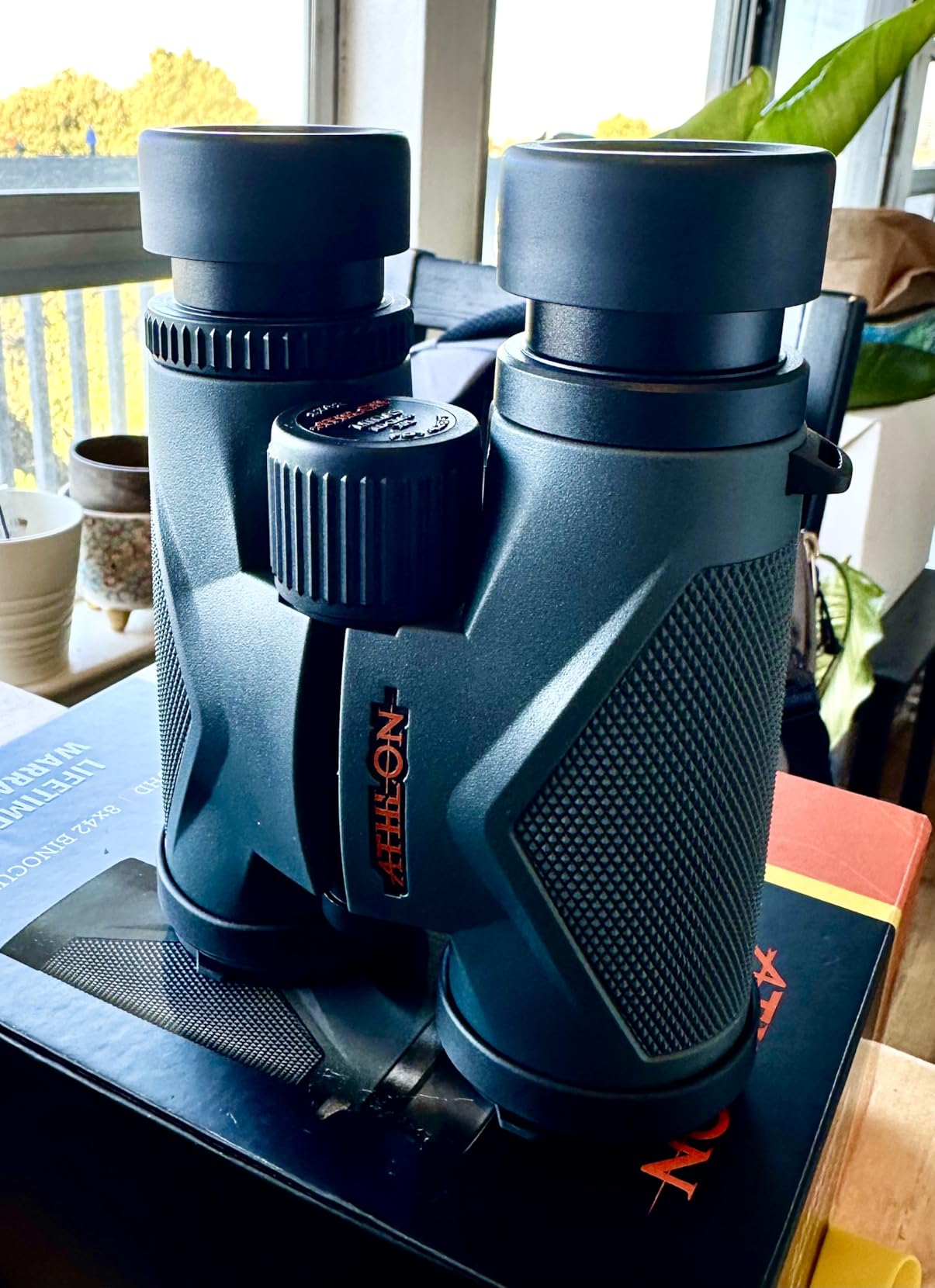 Athlon Optics 8x42 Midas UHD Gray Binoculars with ED Glass for Adults and Kids, High-Powered Binoculars for Hunting, Birdwatching, and More customer photo 1