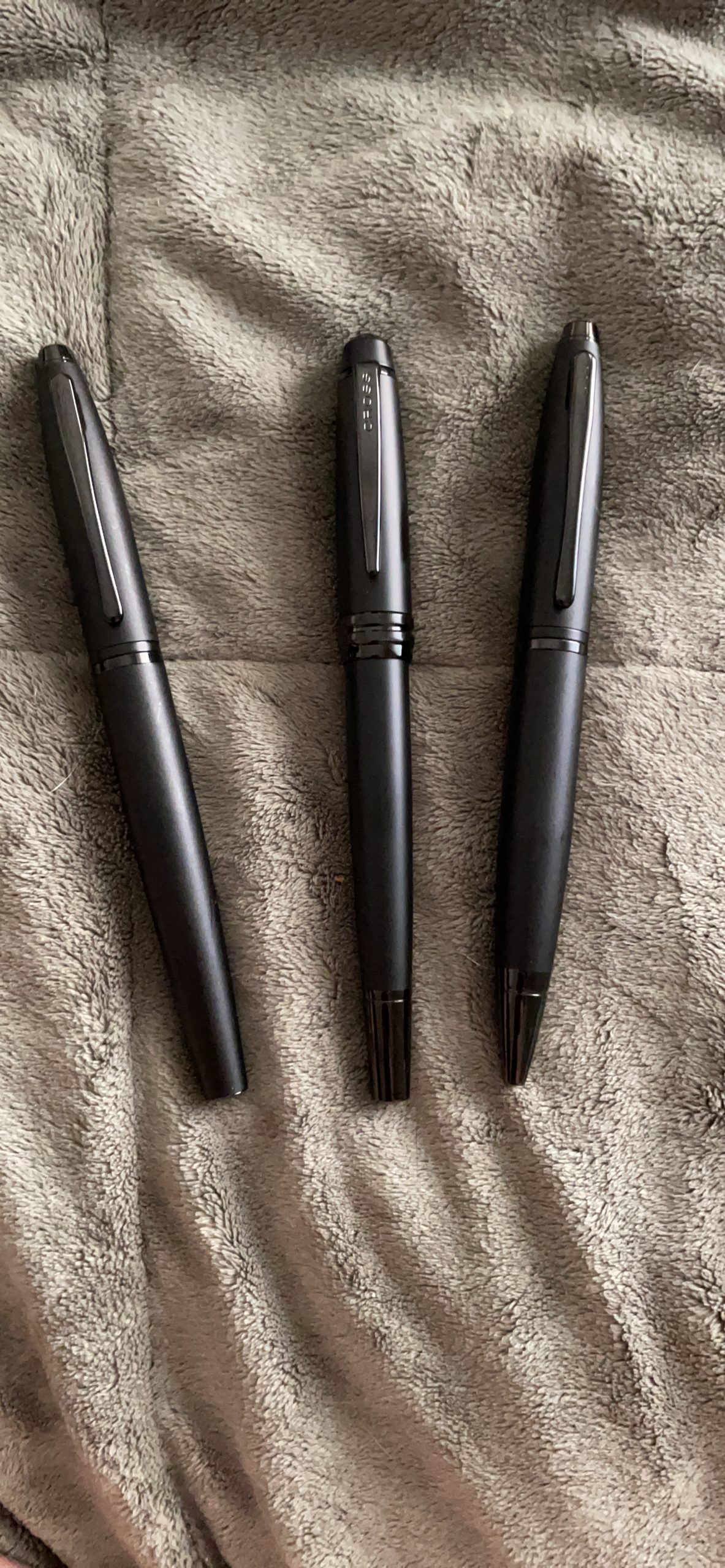 Cross Bailey Blue Lacquer Rollerball Pen - Refillable Pen for Smooth Writing - Well-Balanced, Distinctive Design - Easy Handling - Comfortable Grip - Gift-Ready Black Ink customer photo 2