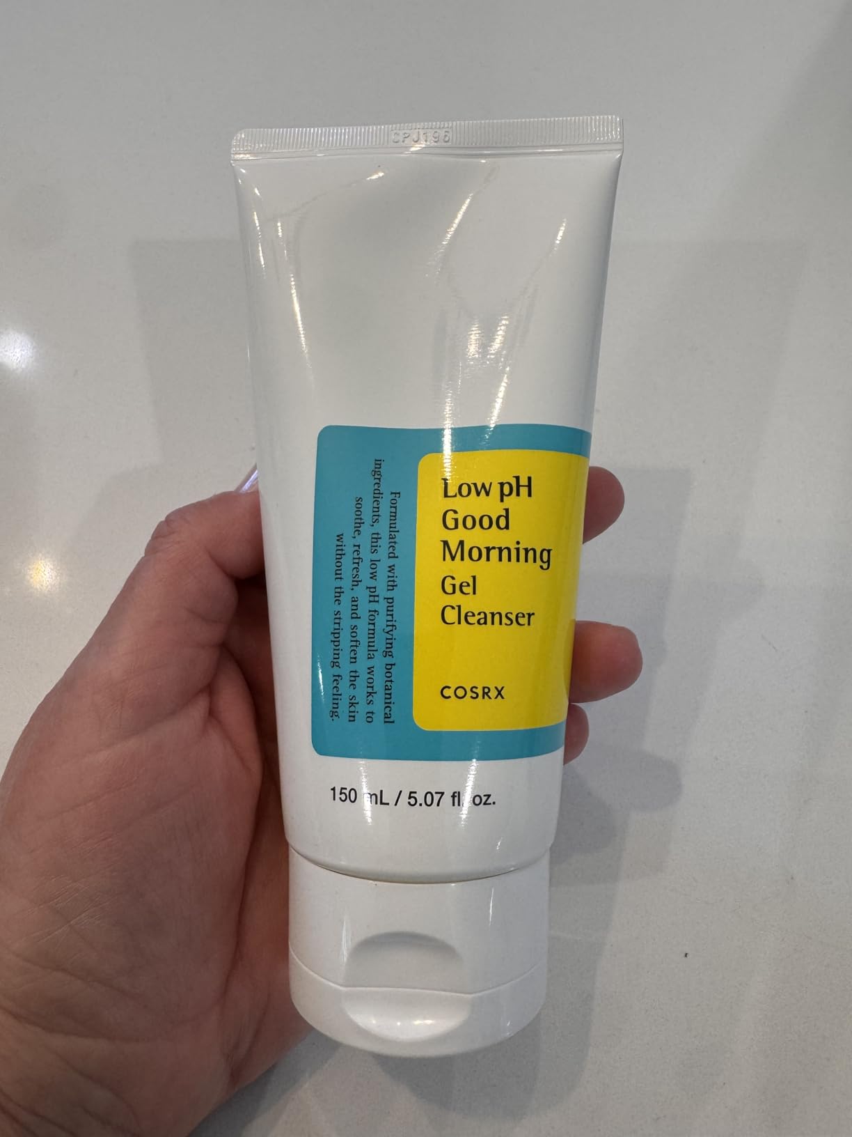 COSRX Low pH Good Morning Gel Cleanser, BHA Face Wash, Daily Mild Face Cleanser for Sensitive Skin, 5.07 fl oz customer photo 2