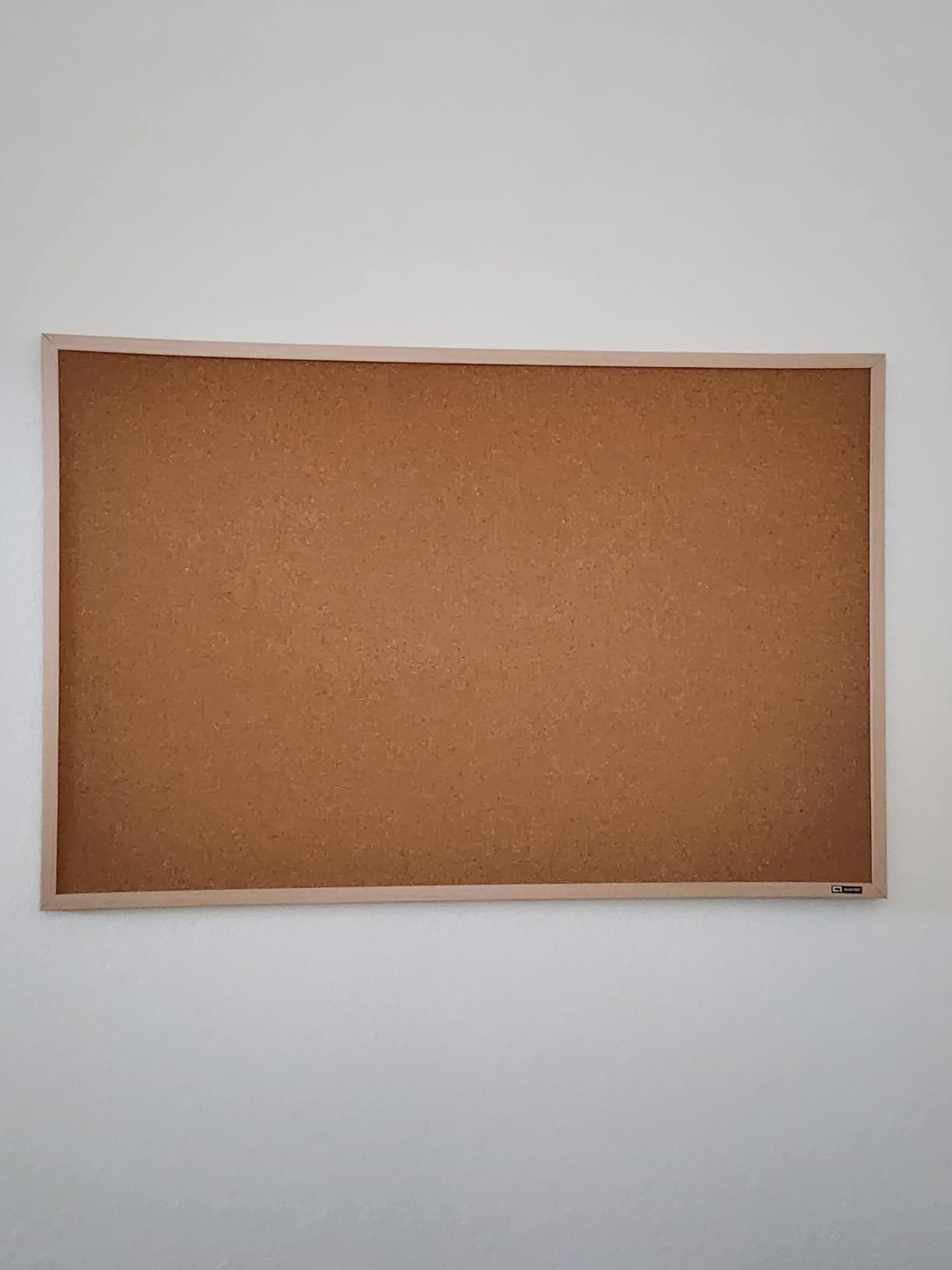 Quartet Cork Bulletin Board, Framed Corkboard, 2' x 3', Black Frame, Message Board, Vision Board customer photo 1
