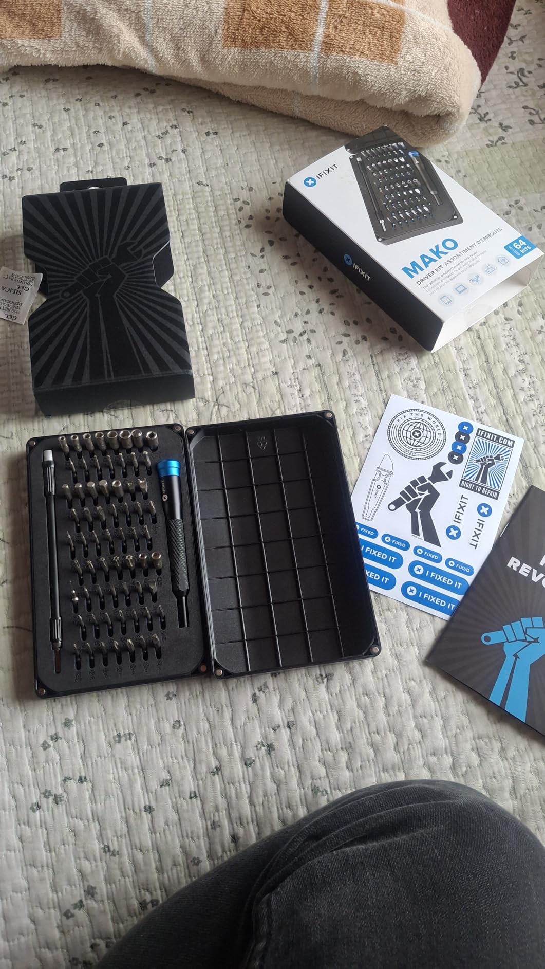iFixit Mako Driver Kit - 64 Precision Bit Set for Electronics Repair customer photo 1