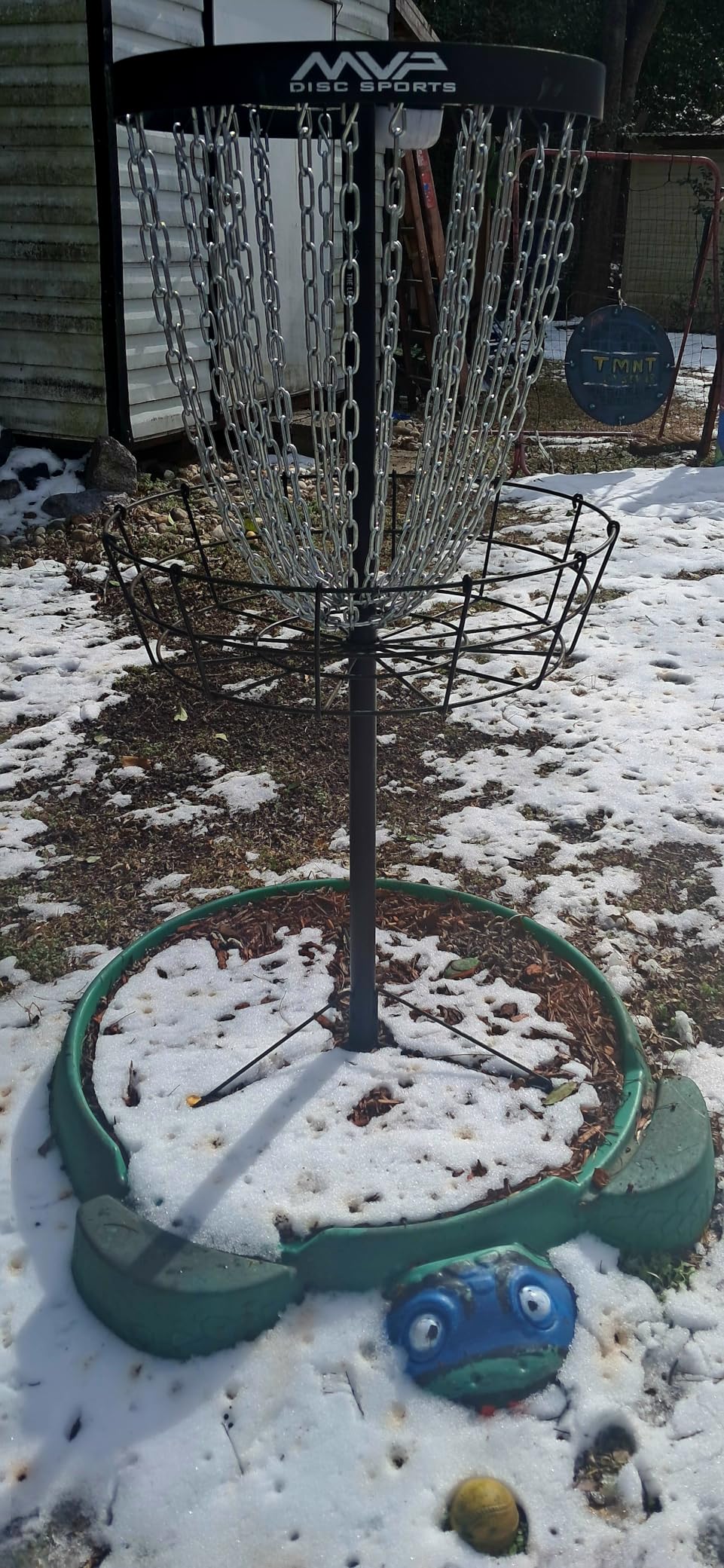 MVP Disc Sports Black Hole Pro 24-Chain Portable Disc Golf Basket Target customer photo 1