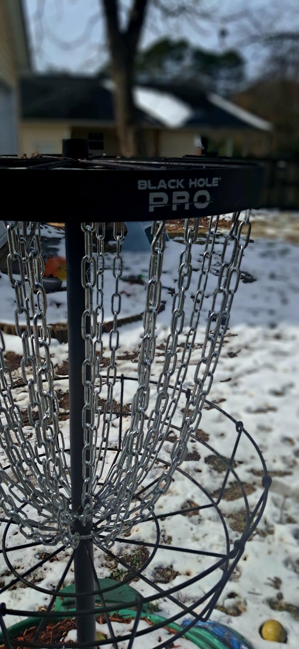 MVP Disc Sports Black Hole Pro 24-Chain Portable Disc Golf Basket Target customer photo 2