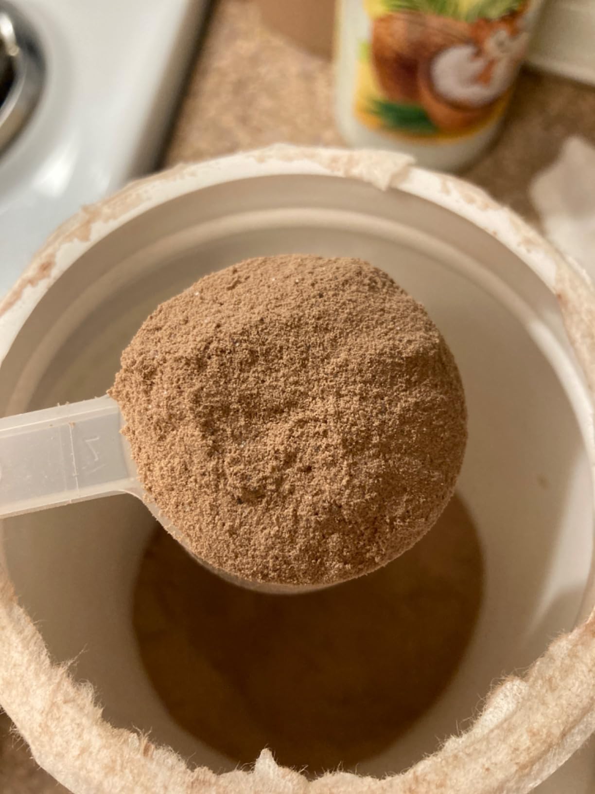 Orgain Whey Protein Powder, Creamy Chocolate Fudge - 21g Grass Fed Dairy Protein, 5g BCAAs, 4g Prebiotic Fiber, 2g Sugar, No Added Hormones, Gluten Free, Kosher, For Shakes & Smoothies - 1.82lb customer photo 1