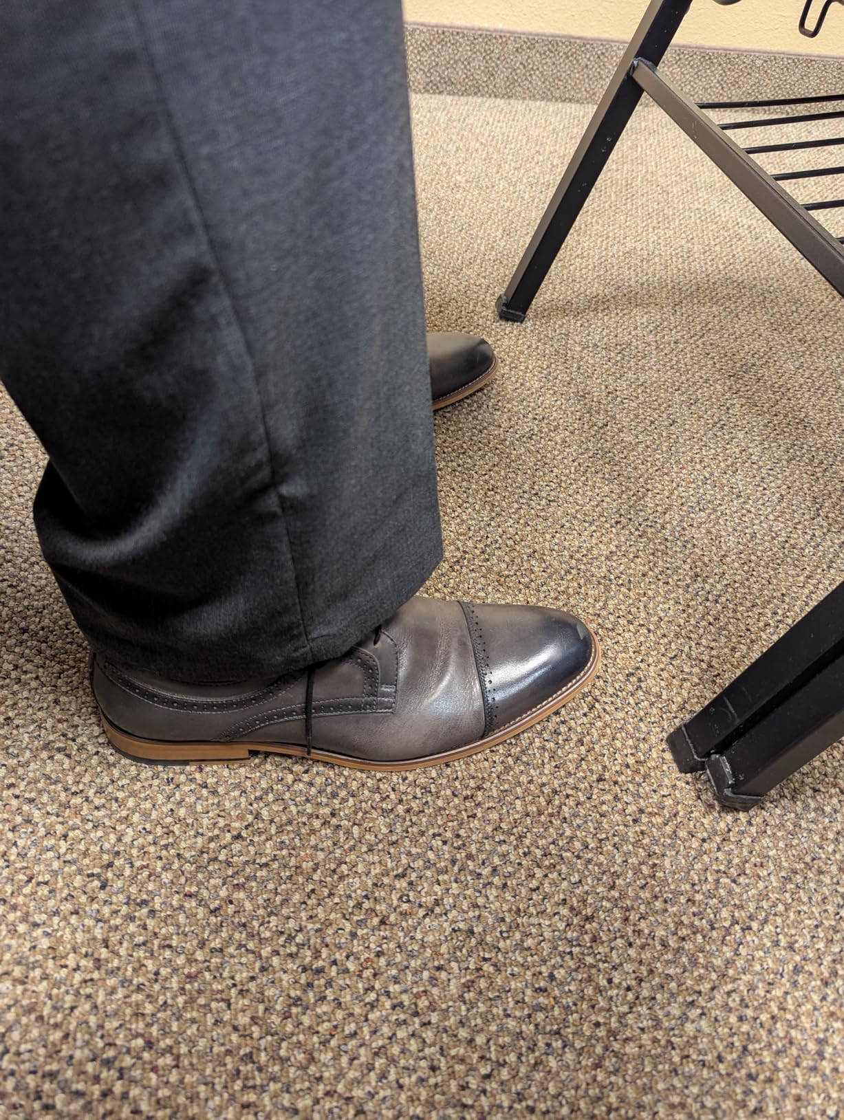 STACY ADAMS Men's Dickinson Cap-Toe Lace-up Oxford customer photo 1