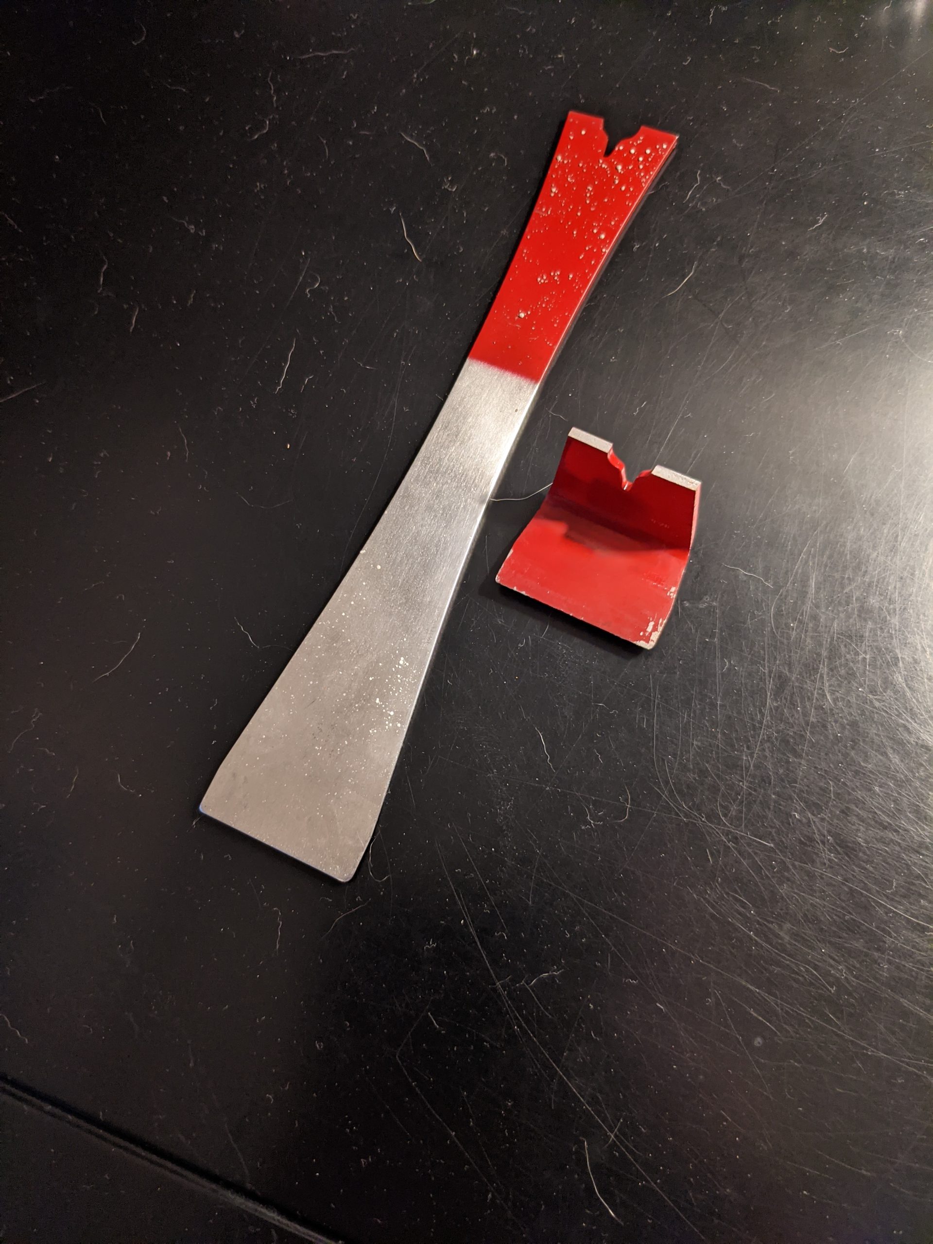 KINGLAKE Steel Hive Tool The Best Paint Scraping Tool Bee Hive Frame Lifter and Scraper for Beekeepers 9 Inch customer photo 2