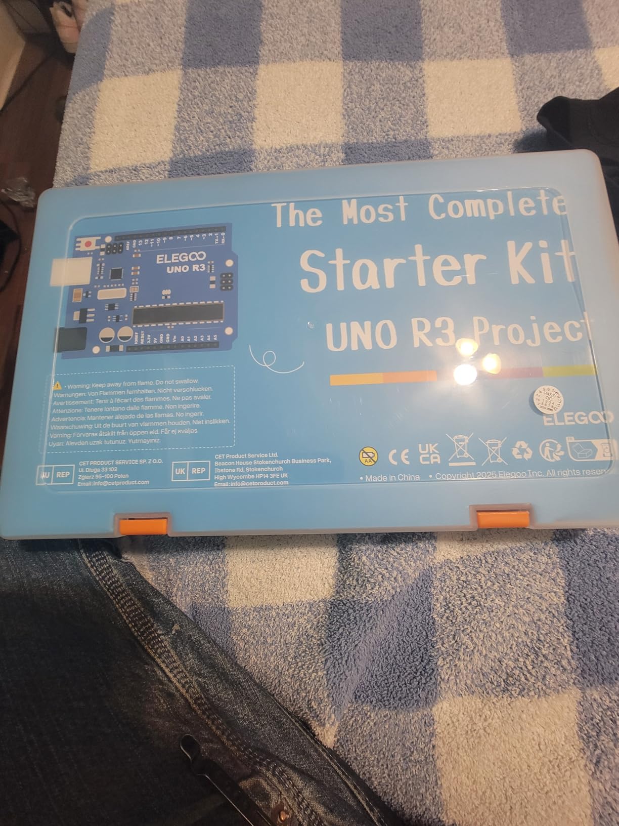 ELEGOO UNO R3 Project Most Complete Starter Kit with Tutorial Compatible with Arduino IDE (200+ Components) customer photo 2