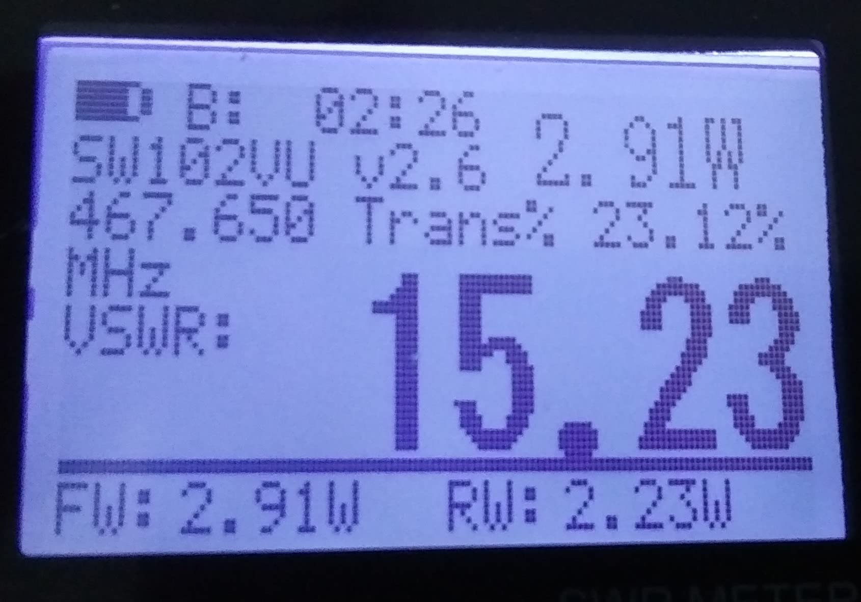 Mcbazel Surecom SW-102 Digital VHF/UHF 125-525Mhz Antenna Power & SWR Meter customer photo 1