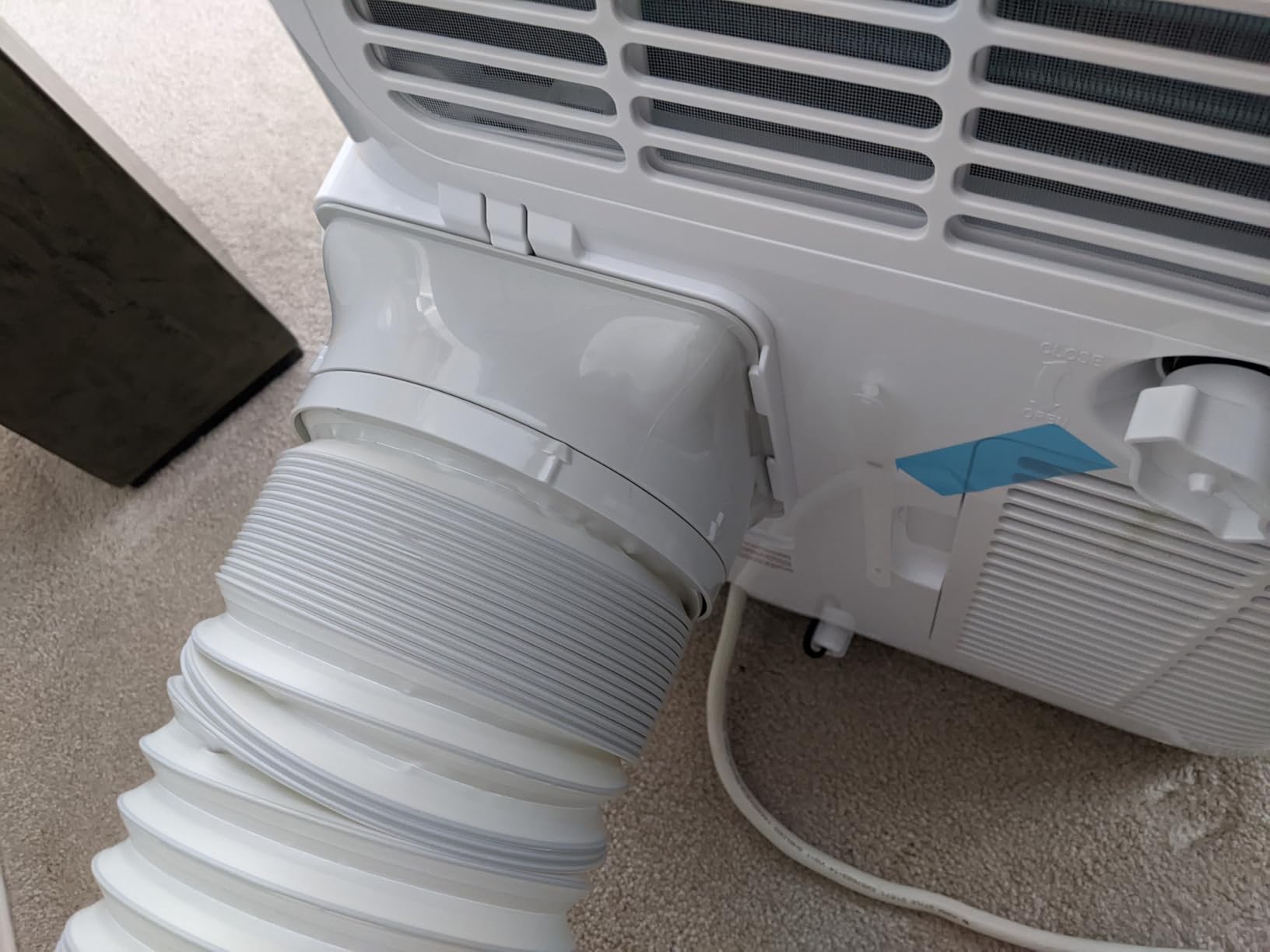BLACK+DECKER Smart Portable Air Conditioner, 14,000 BTU for Rooms up to 700 Sq. Ft., Smart Portable AC with Follow Me Remote and Window Kit, BPACT14WT, White customer photo 1