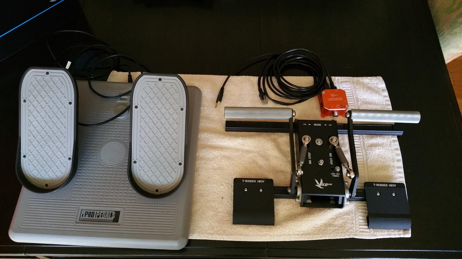 T-Rudder Mk.IV Flight Simulator Pedals - PC Mac Linux customer photo 2