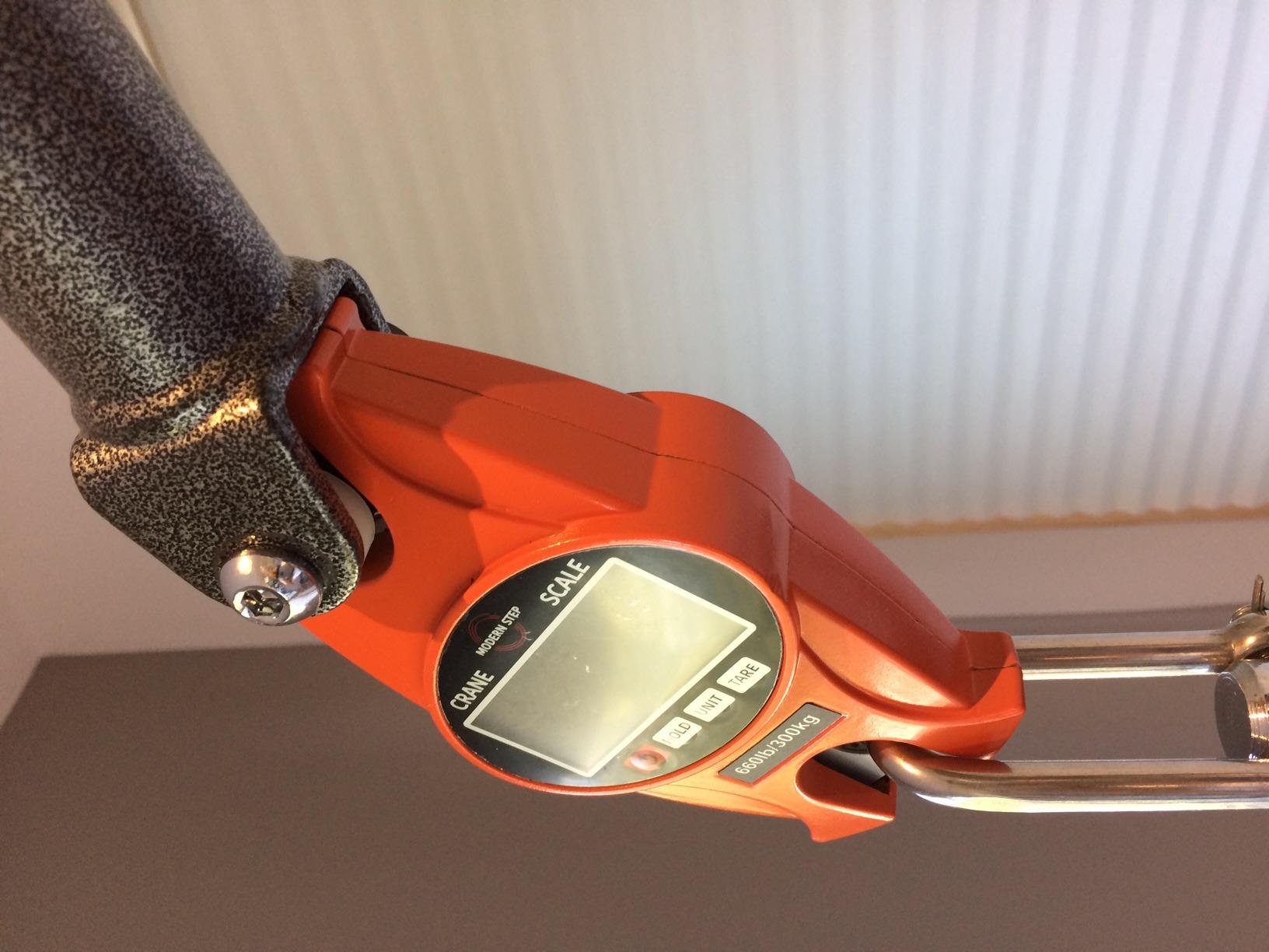Digital Hanging Scale 660 LB 300 KG Cast Aluminum Case - Professional Heavy Duty Waterproof Fish Scale - Portable Durable Crane Scale for Luggage Weight Suitcase Hunting Farm Bow Fishing Scale customer photo 2