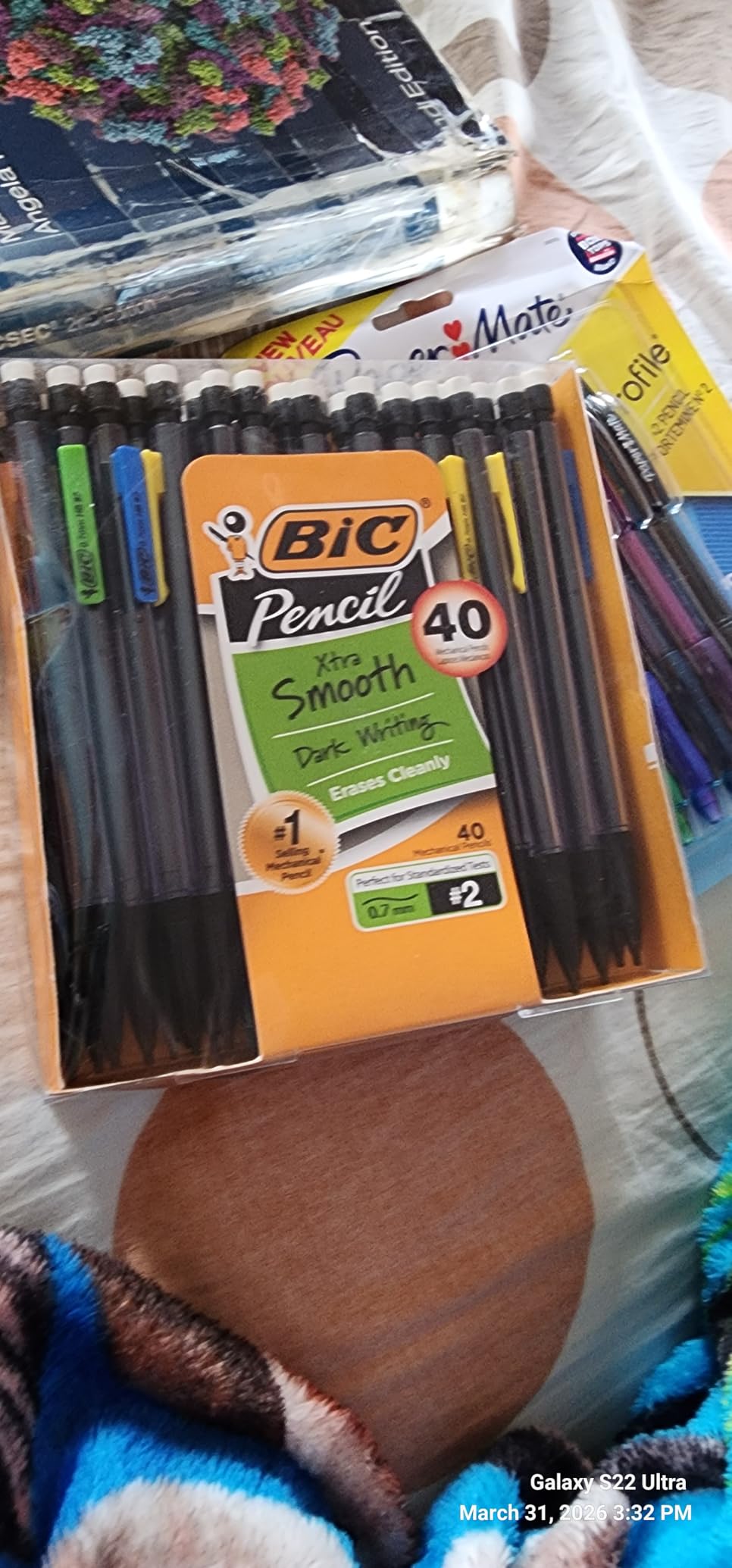 BIC Xtra Smooth Mechanical Pencil with 0.7 mm Medium Point, Refillable and Retractable, 40-Count Pack customer photo 1