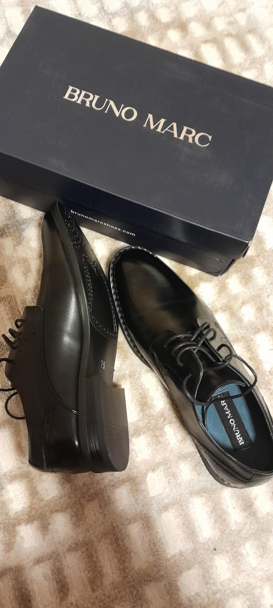 Bruno Marc Men's Dress Classic Comfort Oxfords Shoes customer photo 2