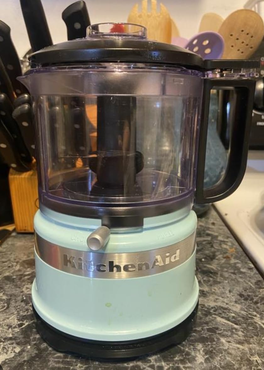 KitchenAid KFC3516WH 3.5 Cup Food Chopper, White customer photo 2