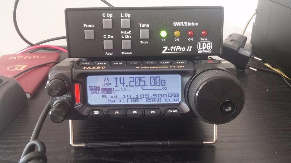Yaesu Original FT-891 FT891 HF/50 MHz All Mode Analog Ultra Compact Mobile/Base Transceiver - 100 Watts - 3 Year Warranty customer photo 1