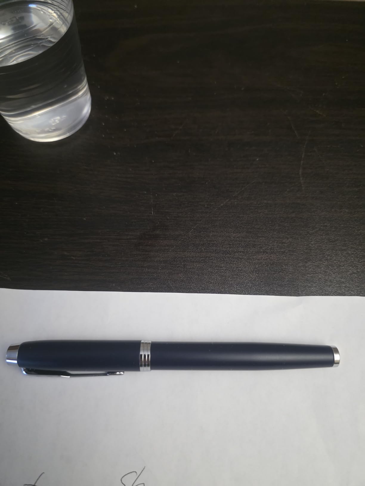 Parker IM Rollerball Pen, Matte Blue, Fine Point, Includes Black Ink Refill - Smooth Writing, Polished, Professional, Sleek Design customer photo 1