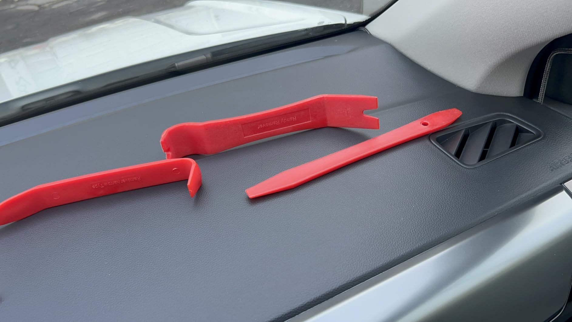 Auto Trim Removal Tool Set (No Scratch Plastic Pry Tool Kit) - Auto Trim Tool Kit Car Tools, Easy Door Panel Removal Tool, Fastener Removal, Clip, Molding, Dashboards, Interior Trim Tools customer photo 1
