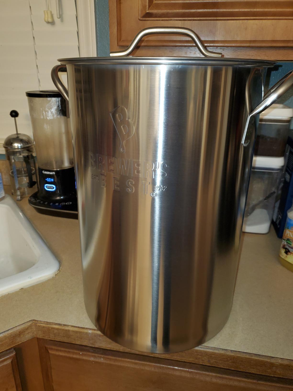 8 Gallon Brewers Best Basic Brewing Pot customer photo 2