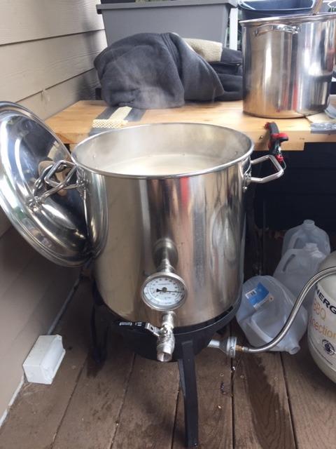 CONCORD Stainless Steel Home Brew Kettle Stock Pot (Weldless Fittings) (80 QT/ 20 Gal) customer photo 2