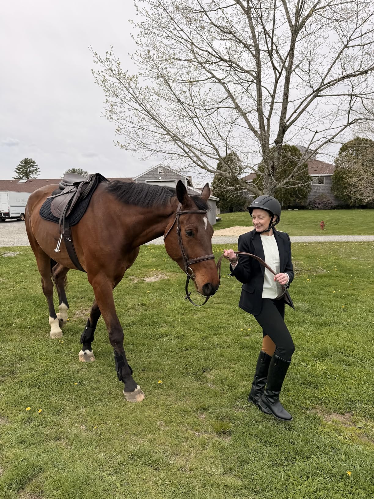 Troxel Spirit Duratec Full Coverage Horse Riding Helmet, Low-Profile Adjustable Design, Safety Horseback Riding Gear customer photo 1