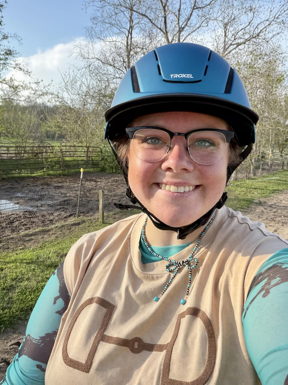 Troxel Spirit Duratec Full Coverage Horse Riding Helmet, Low-Profile Adjustable Design, Safety Horseback Riding Gear customer photo 2
