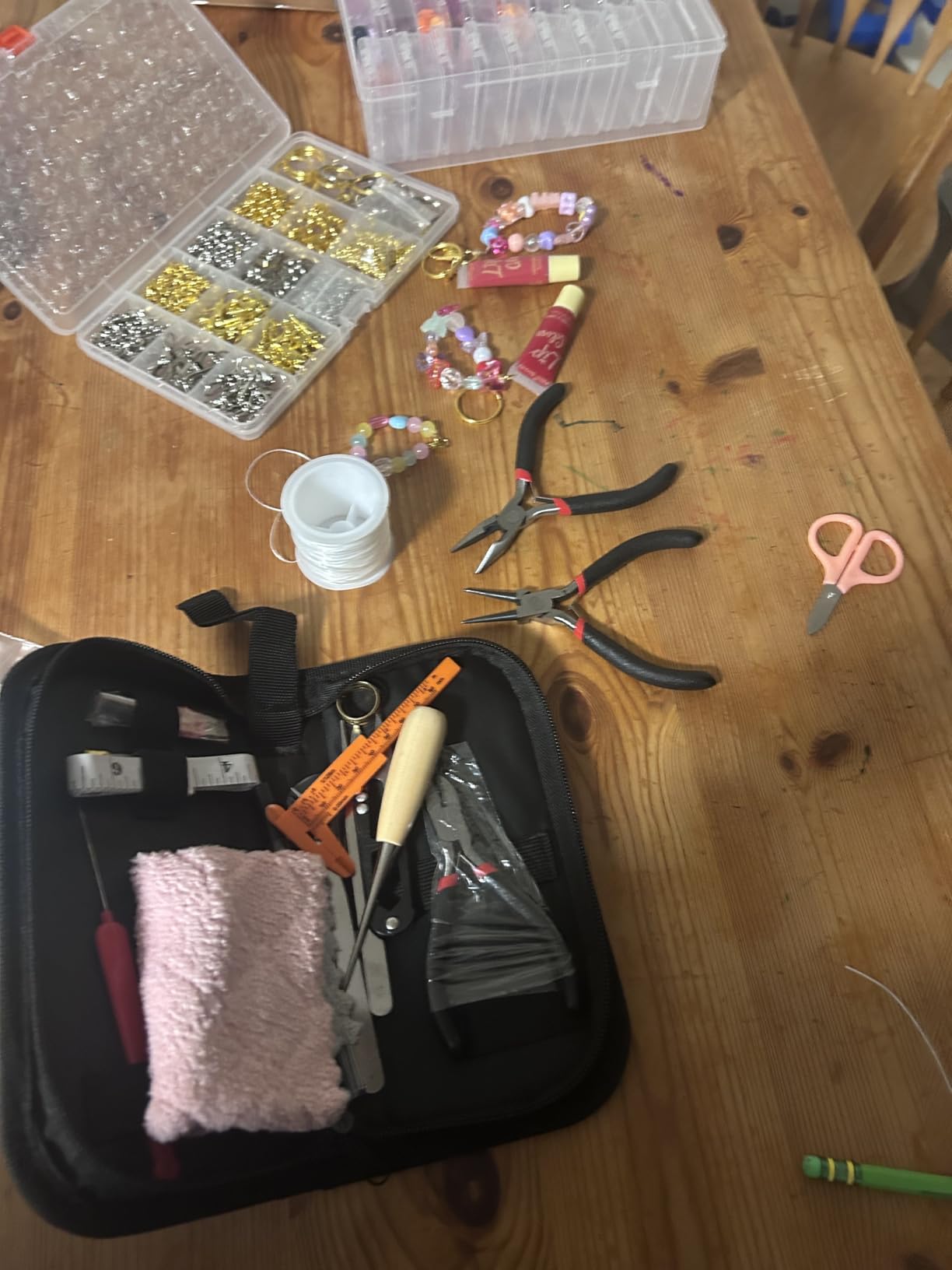 PAXCOO 19Pcs Jewelry Making Tools Kit with Zipper Storage Case for Crafting and Repair customer photo 2