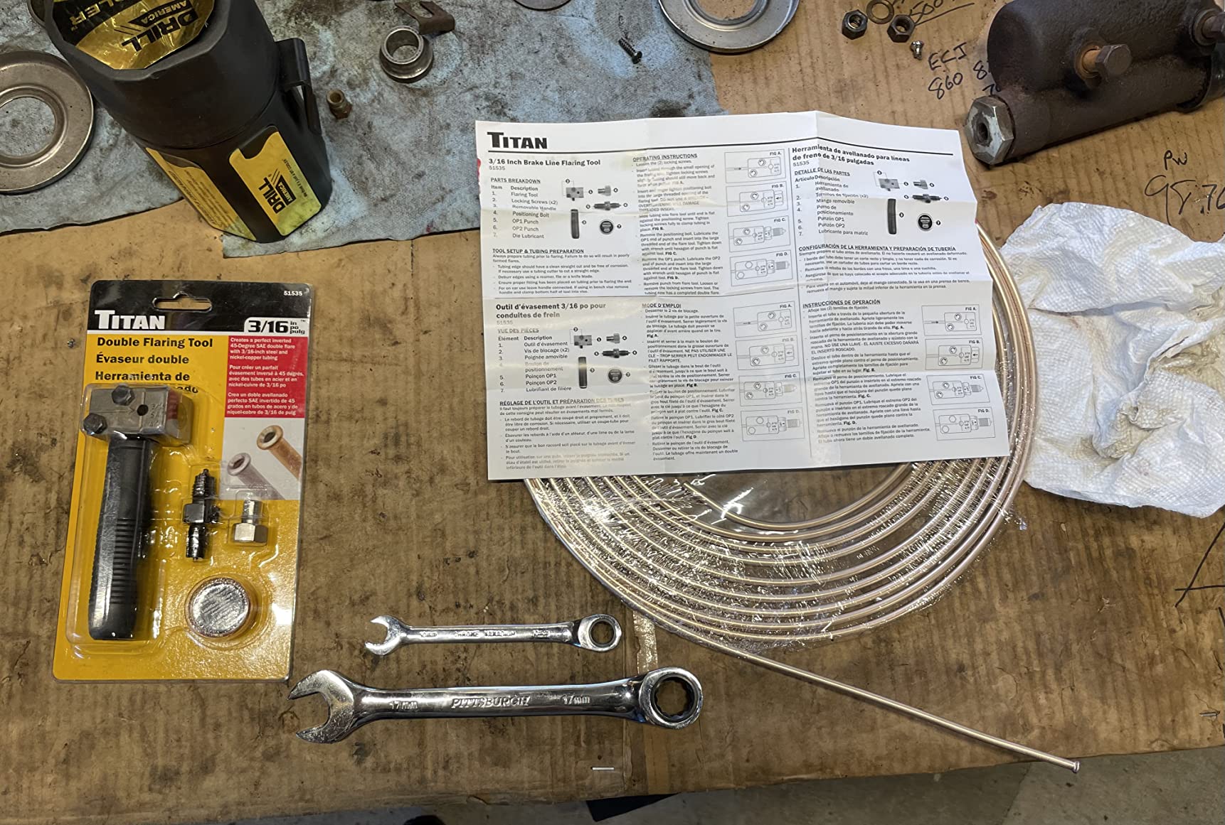Titan 51535 3/16-Inch Double Flaring Tool customer photo 2