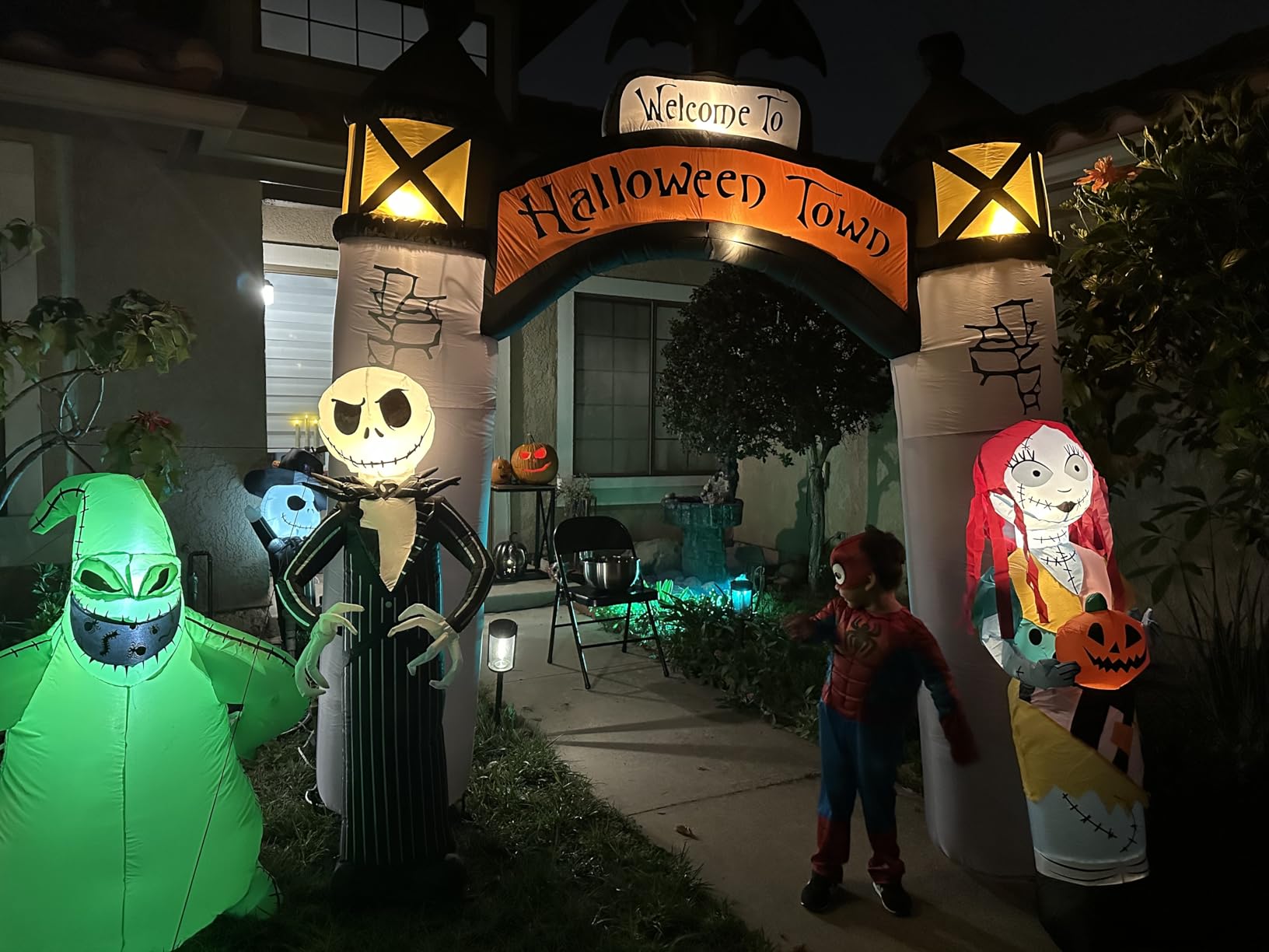 Jack Skellington On Tombstone Airblown Inflatable 3.5' Tall customer photo 1