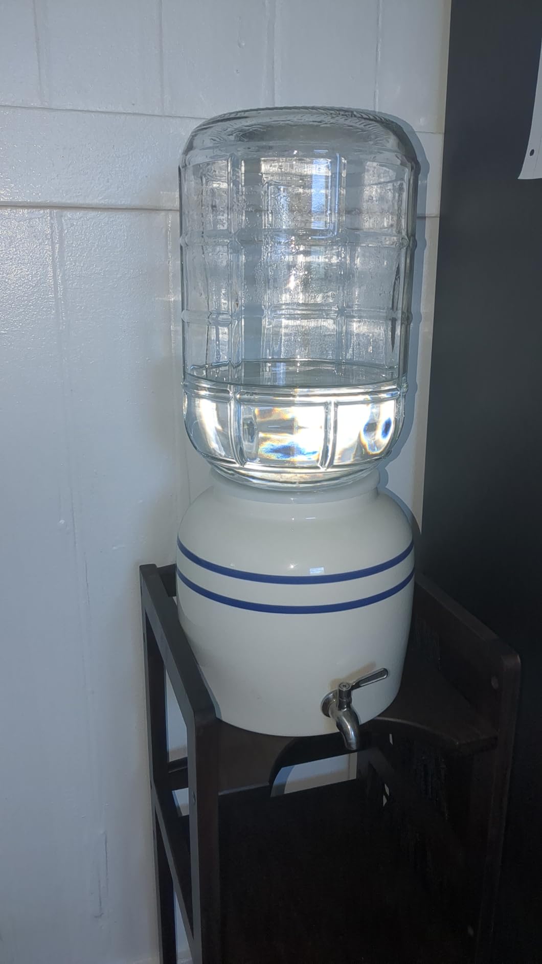 FastRack 3 Gallon Glass Carboy | Clear Fermenter for Wine & Beer | Italian Glass Carboy for Home Brewing, Fermentation Jar & Storage | Durable Wine Carboy & Fermenting Jug | #7 Stopper NOT Included customer photo 2