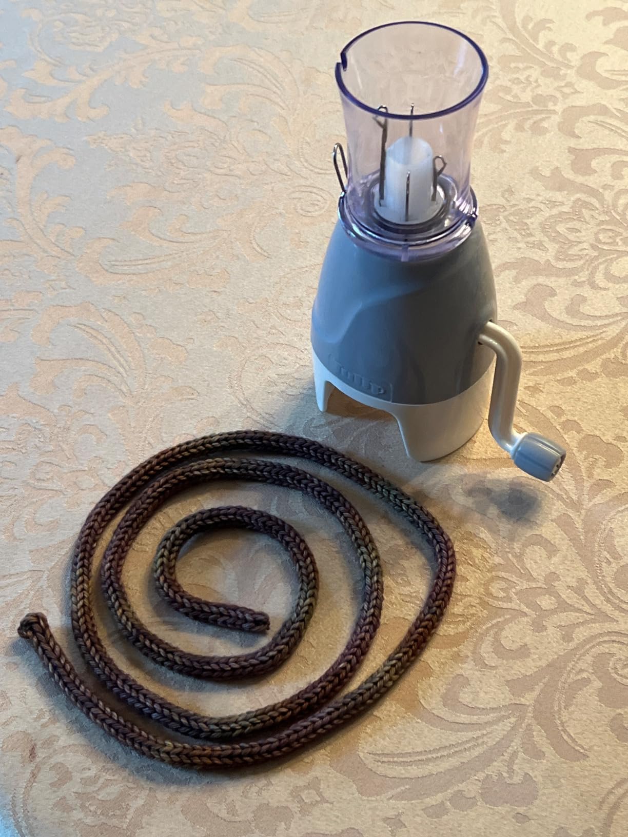Tulip i-Cord Knitter Machine- Wool customer photo 2