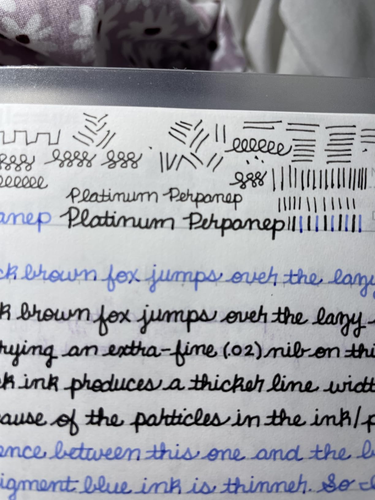 Platinum PSQ-400#1 Preppy Fountain Pen, 0.008 inch (0.2 mm), Black customer photo 2