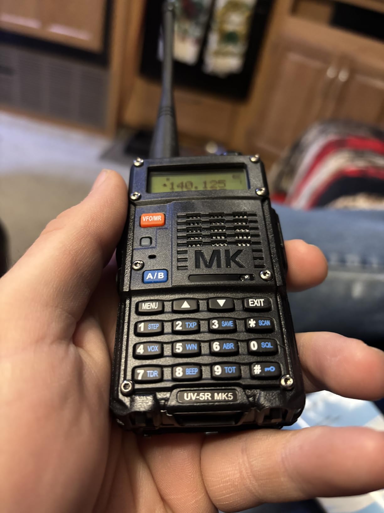 Baofeng UV-5R Two Way Radio Dual Band 144-148/420-450Mhz Walkie Talkie 1800mAh Li-ion Battery (Black) customer photo 1