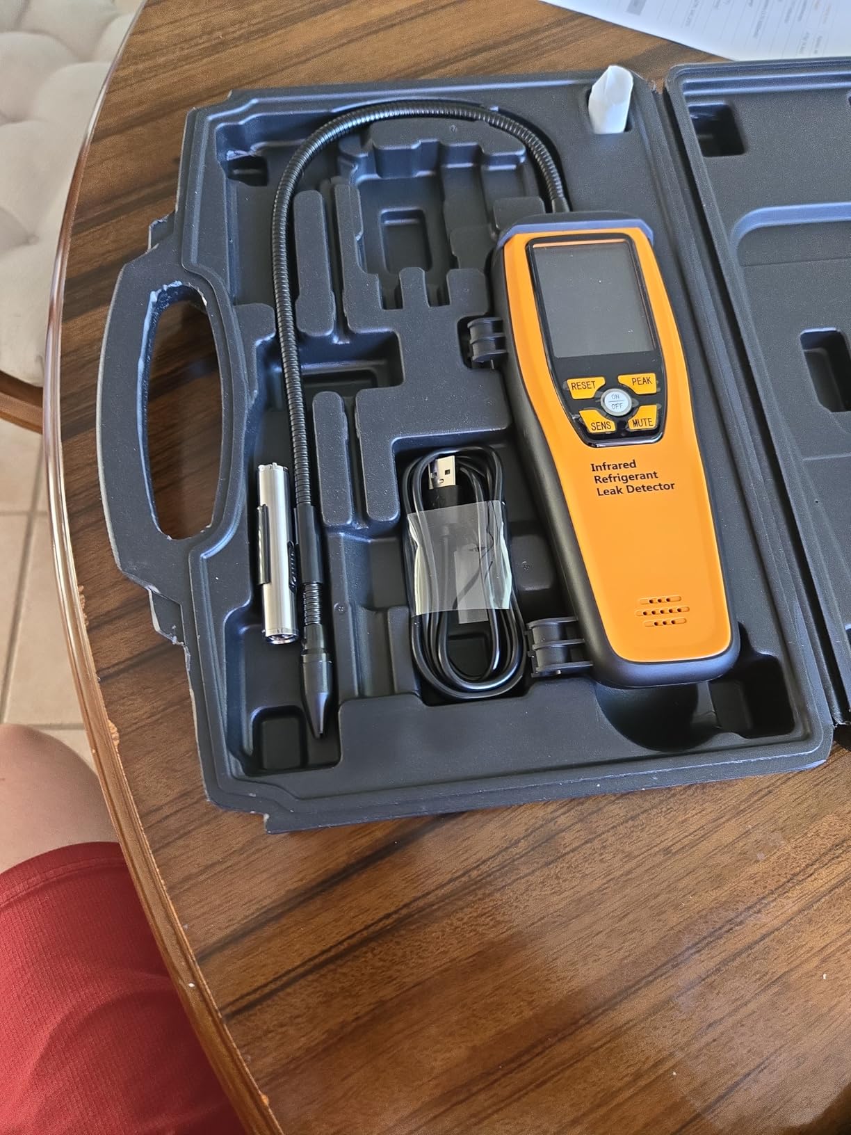 Elitech ILD-200 HVAC Refrigerant Leak Detector - 10 Year Infrared Sensor Life, Halogen Freon Sniffer customer photo 1