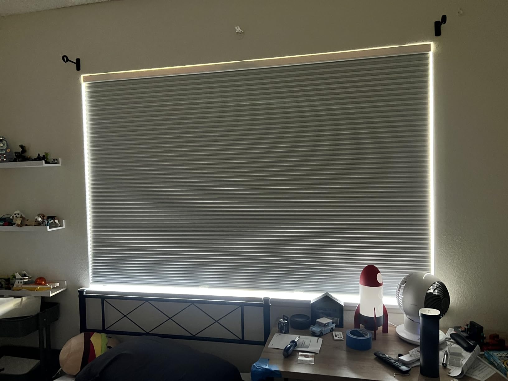 CHICOLOGY Cellular Shades - Cordless Honeycomb Blinds, Blackout or Light Filtering Window Shades for Home, Bedroom, Living Room, Kitchen, Office & Door Windows - Evening Mist, 30